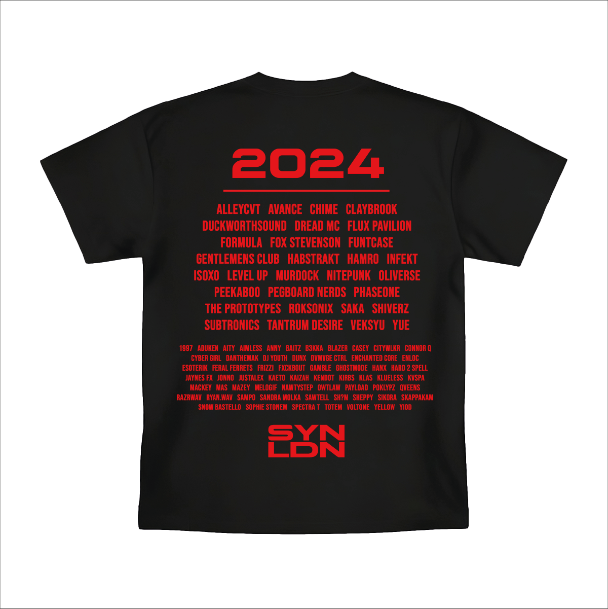 SYN LDN LIMITED EDITION 2024 T-SHIRT