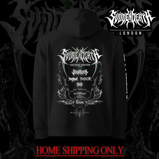 (Home Delivery) SVDDEN DEATH LONDON - EXCLUSIVE SHOW HOODIE